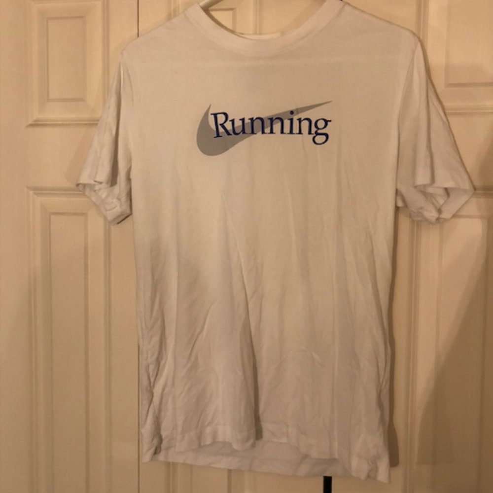 Mens White Dry-Fit Nike T-shirt